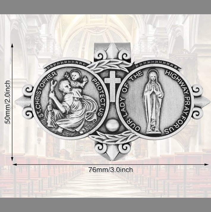 Custom Catholic Religious Medal Pendant Charm